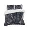 Designart 'Geometric Triangular Shades of Black' Modern & Contemporary Bedding Set - Duvet Cover & Shams